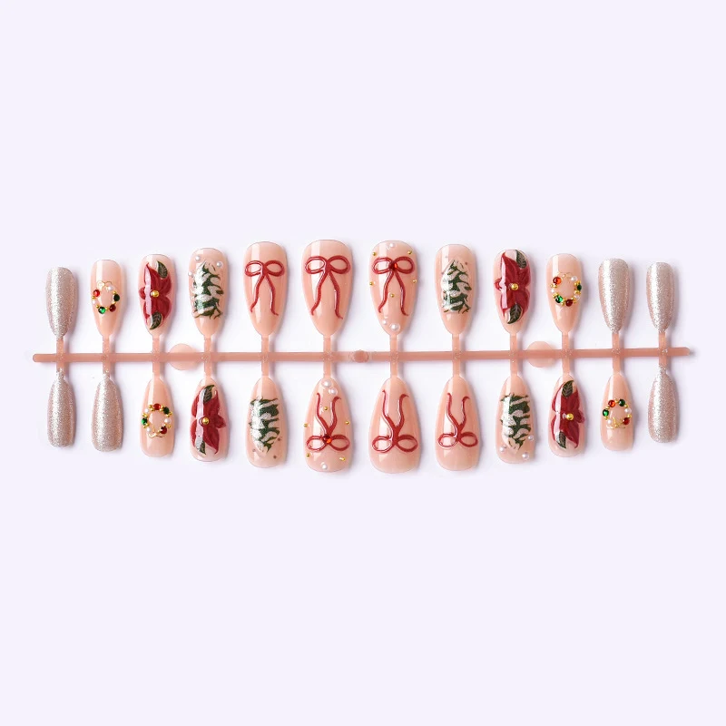 Festliches, urlaubsbezogenes Press-On-Nail-Art-Set Brehn 1790636494