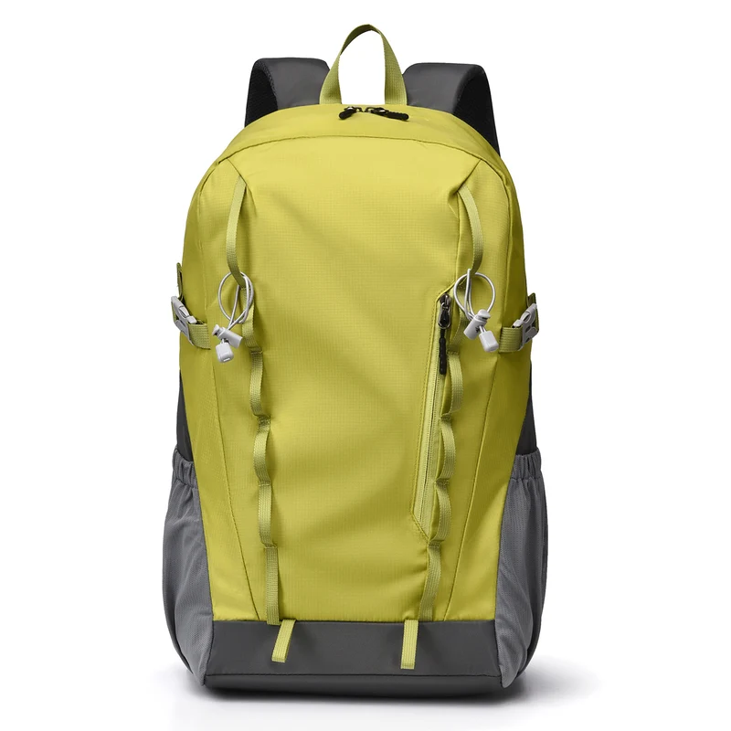Unisex robuster Outdoor-Rucksack mit gepolstertem Laptopfach, seitlichen Netztaschen und verstellbaren Kompressionsriemen Skanto