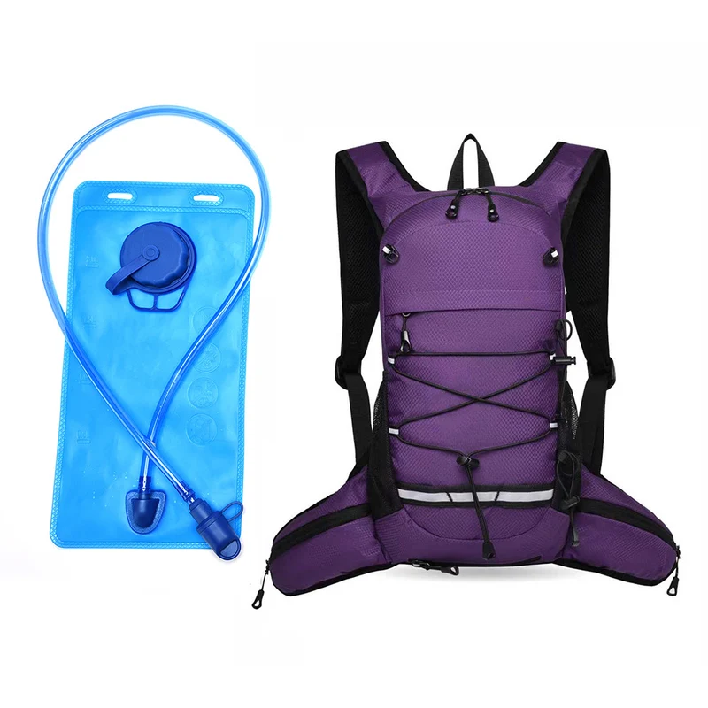 Leichter Unisex Trinkrucksack mit integrierter Trinkblase und ergonomischem Hüftgurt Skanto