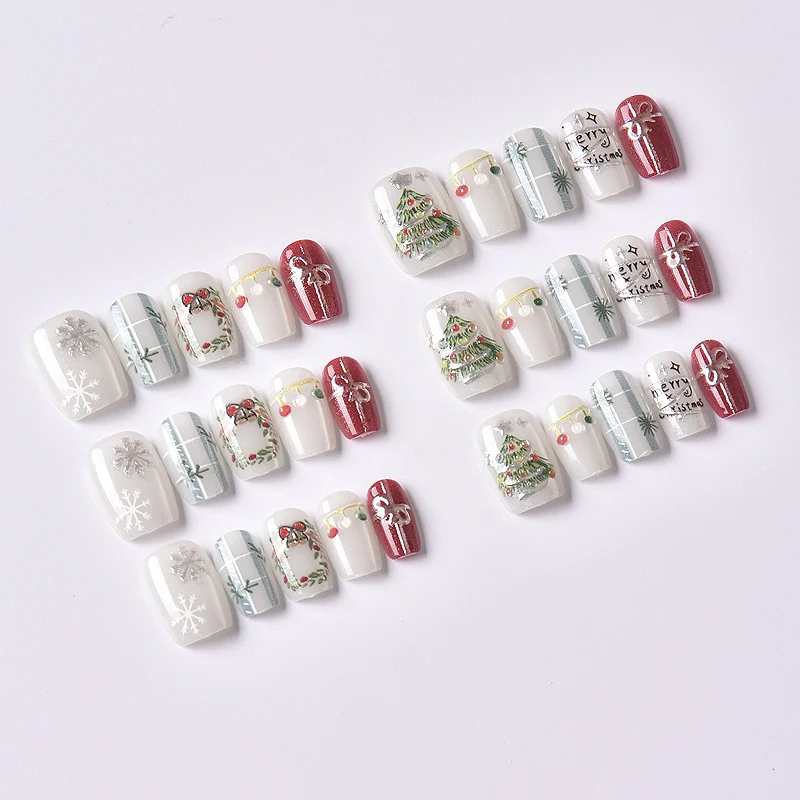 Festliches Holiday Press-On Nail Art Set Brehn 1790636522