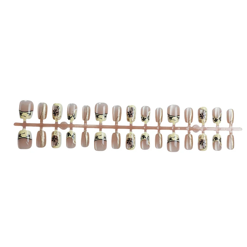 Botanische Kunst Press-On Nagelkollektion