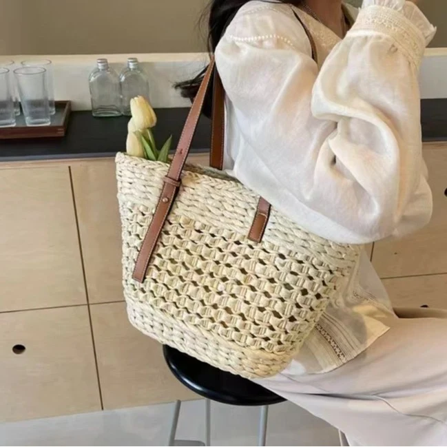 Handtasche aus hochwertigem Naturmaterial Skanto