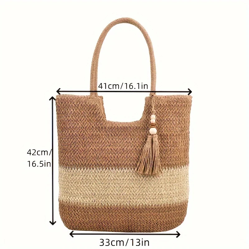 Handgewebte Strandtasche Skanto