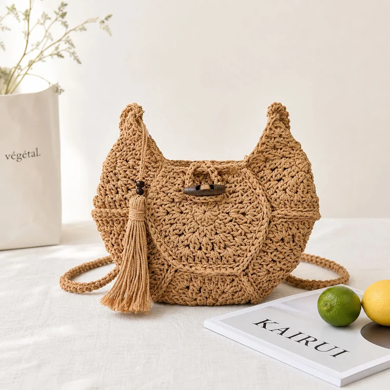 Handgeknüpfte Schultertasche Skanto