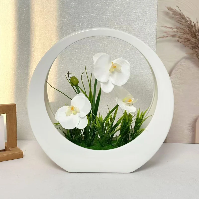 Elegante Orchidee Dekorative Tischmitte