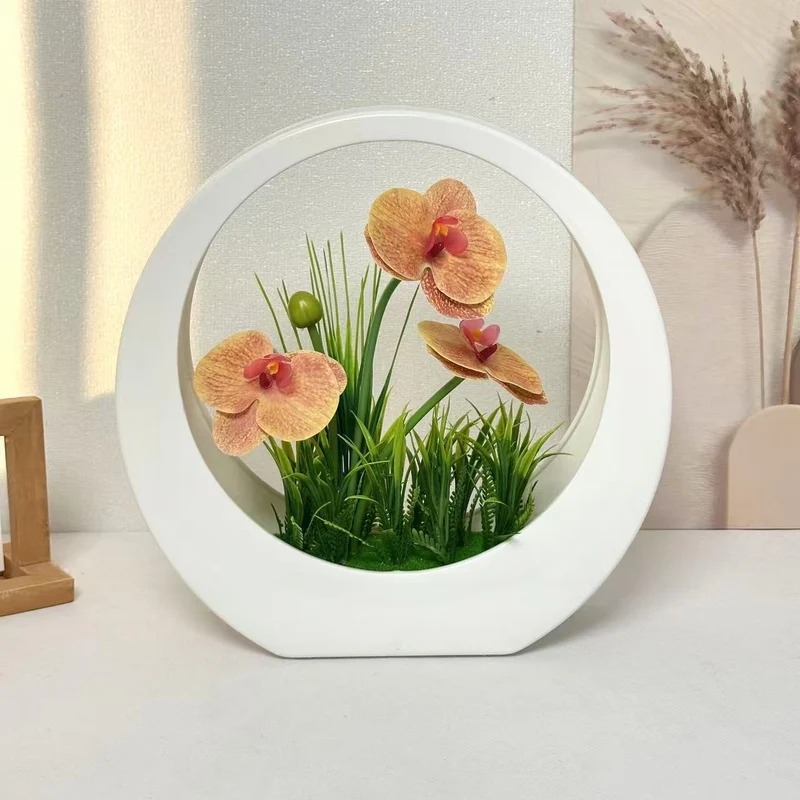 Elegante Orchidee Dekorative Tischmitte