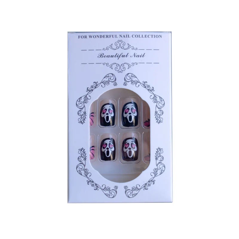 Halloween-Themen Press-On Nagel Set Brehn