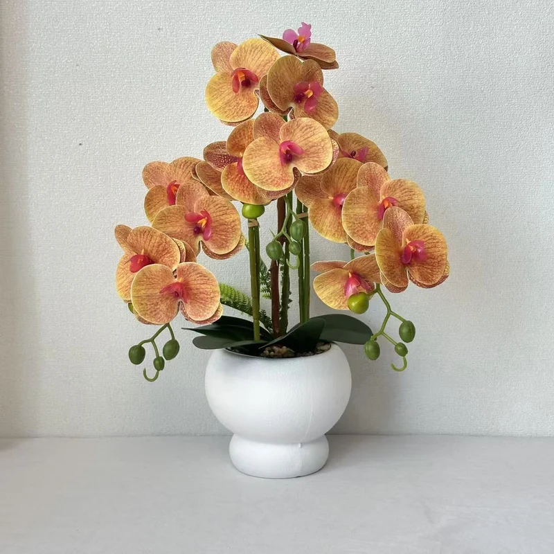 Elegante Kunstorchidee