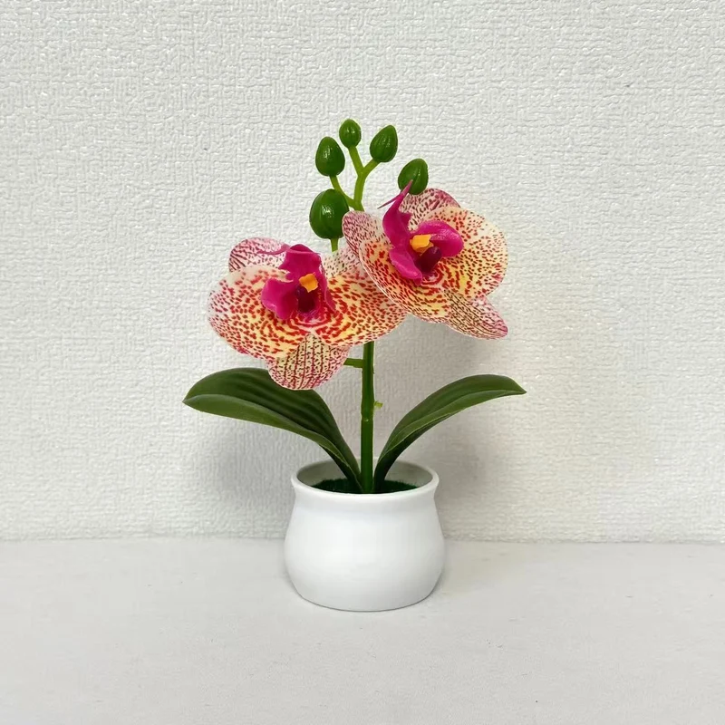 Elegante künstliche Orchideen Dekoration