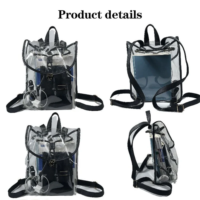 Transparenter Rucksack Skanto