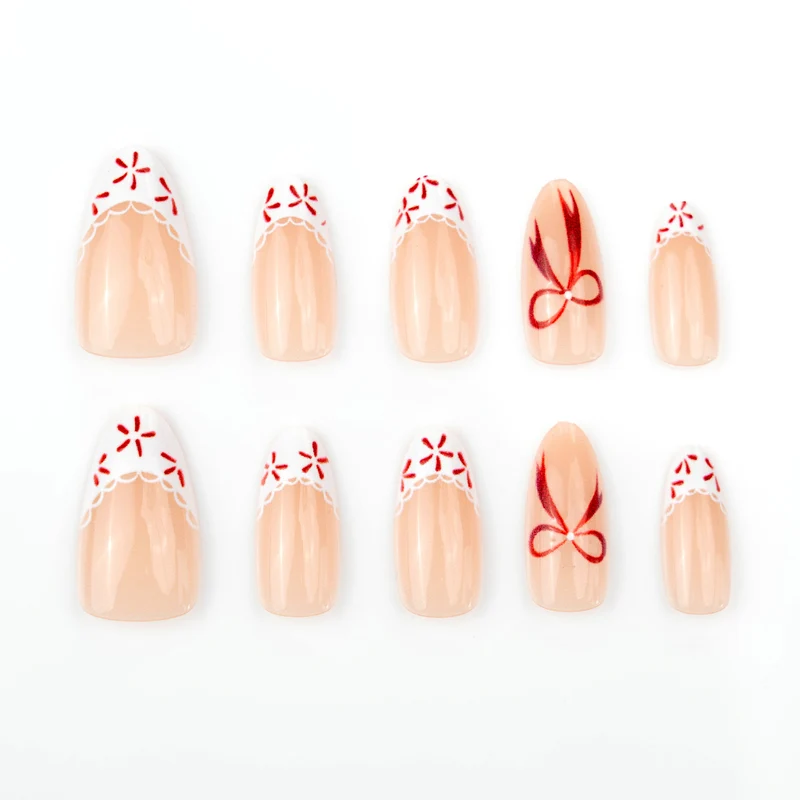 Elegantes, urlaubsinspiriertes Press-On-Nagelkunstset Brehn