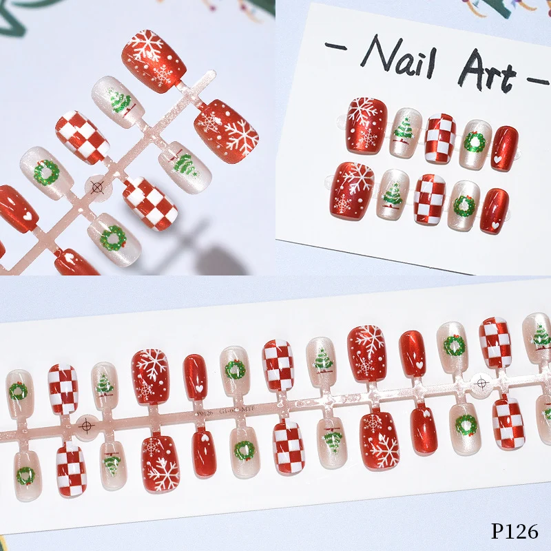 Urlaubs-Themen Press-On Nagelkunstset Brehn