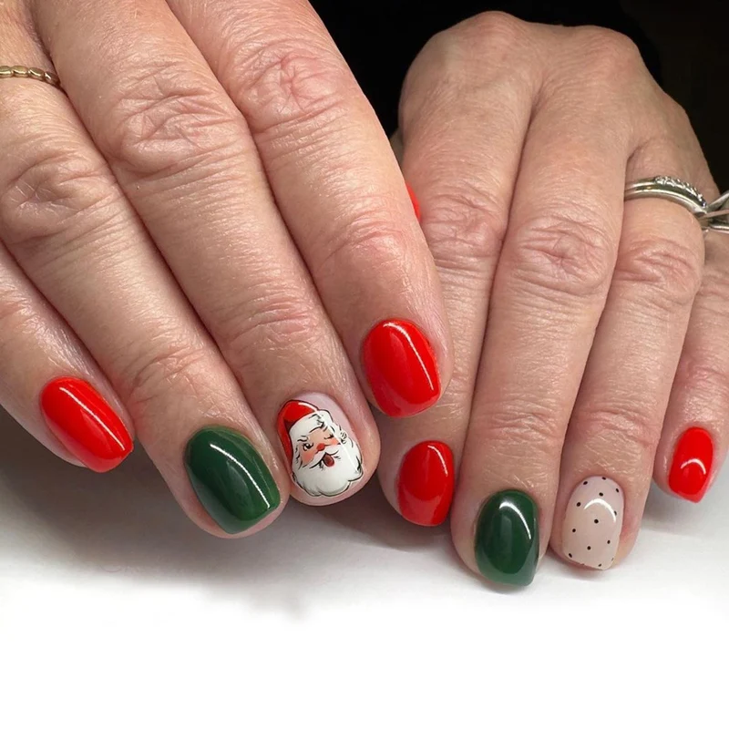 Urlaubs-Themen Press-On Nail Art Brehn