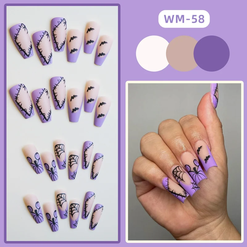 Urlaubs-Themen Press-On Nail Art Brehn