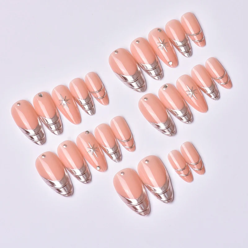 Elegantes Stiletto Nagelkunstdesign Brehn