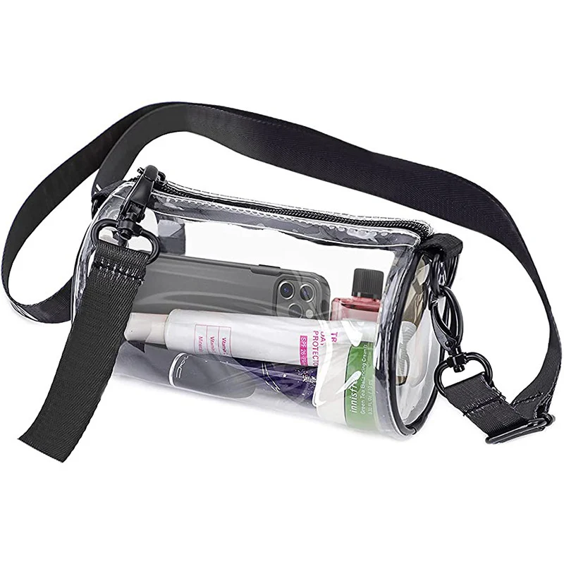 Transparente Handtasche mit verstellbarem Schultergurt Skanto