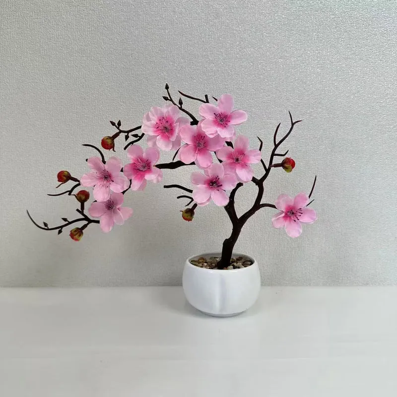 Elegante dekorative Blumenbaumarrangement für die Wohnkultur