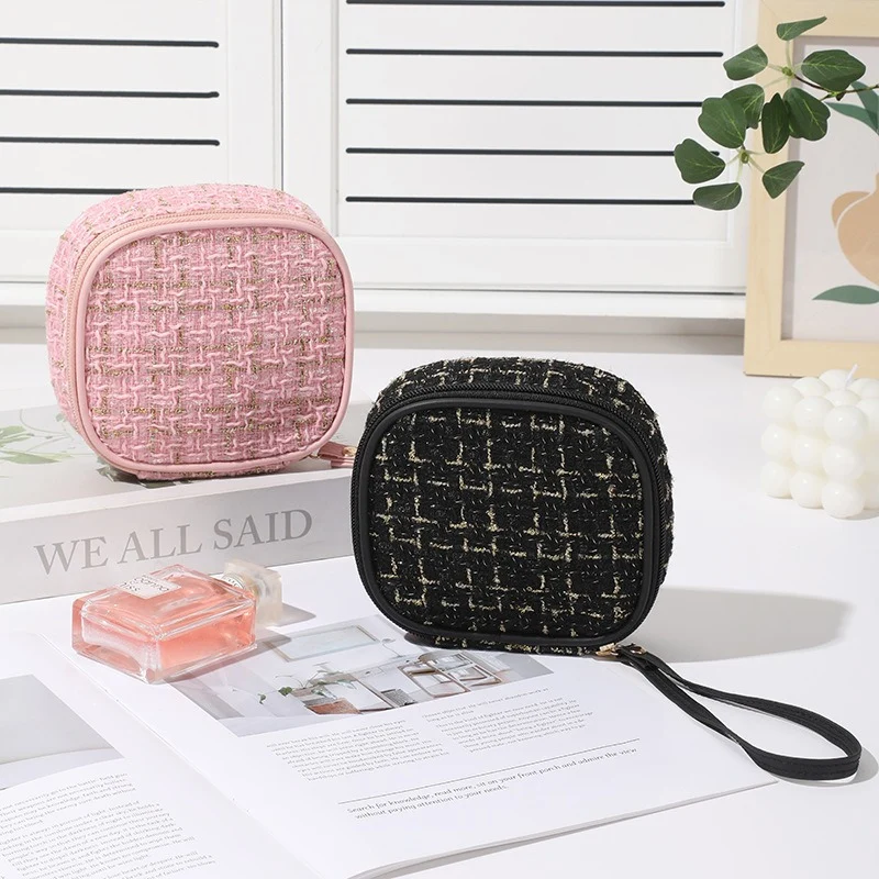 Elegante Kosmetiktasche mit hochwertiger Textur Skanto
