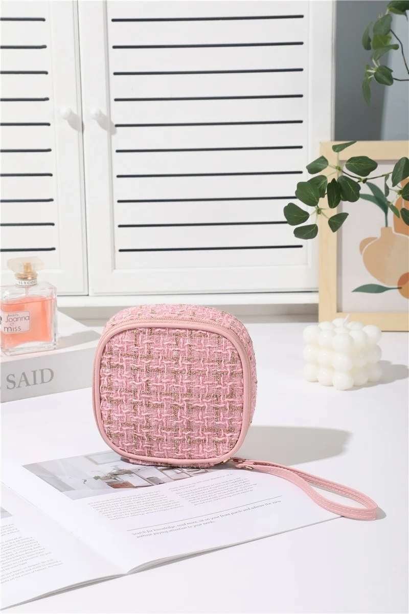 Elegante Kosmetiktasche mit hochwertiger Textur Skanto