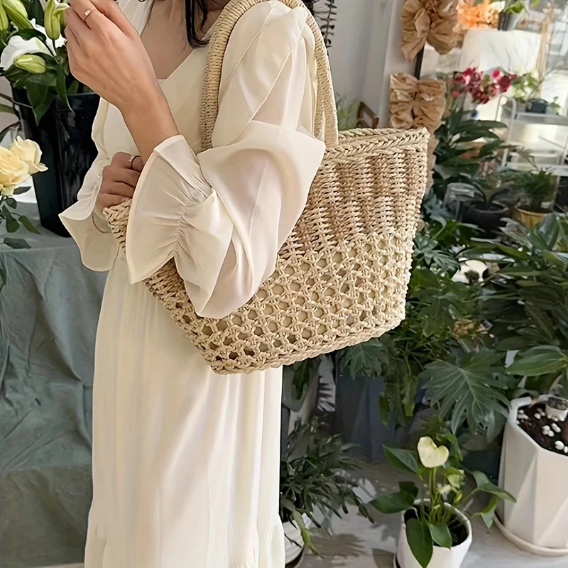 Geflochtener Raffia-Korb Skanto