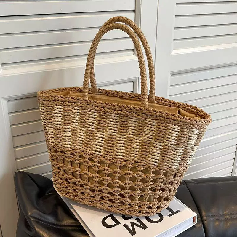 Geflochtener Raffia-Korb Skanto