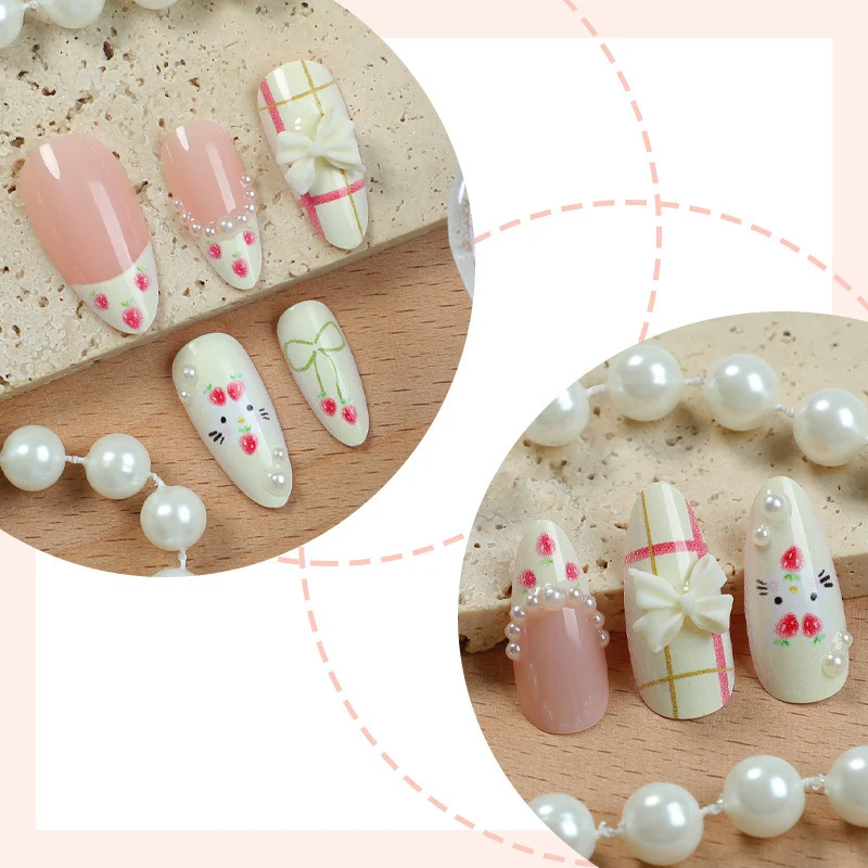 Dekoratives Designer Press-On Nail Art Set Brehn
