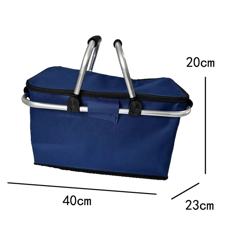 Kühltasche mit robustem Aluminiumrahmen und isolierendem Innenfutter Skanto