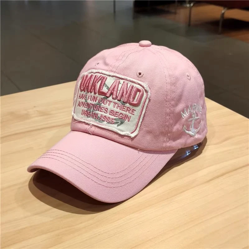 Damen-Cap im Vintage-Stil mit Stickerei Skanto