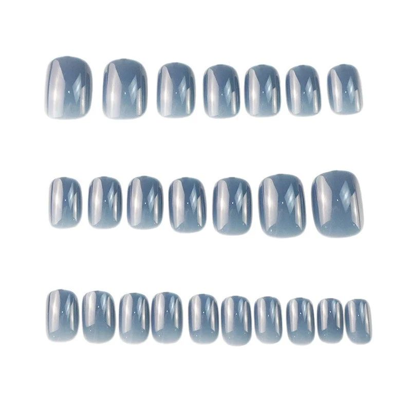 Glänzendes langes Nagelset Brehn
