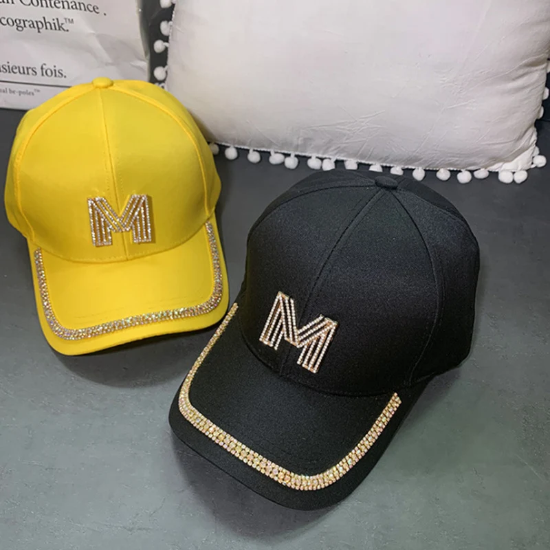 Damen Funkelnde Verzierte Baseball Cap Skanto