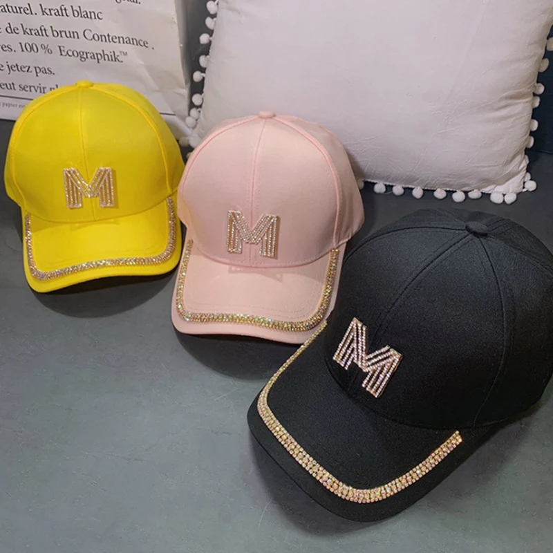 Damen Funkelnde Verzierte Baseball Cap Skanto