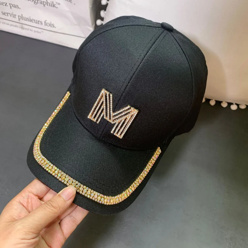 Damen Funkelnde Verzierte Baseball Cap Skanto