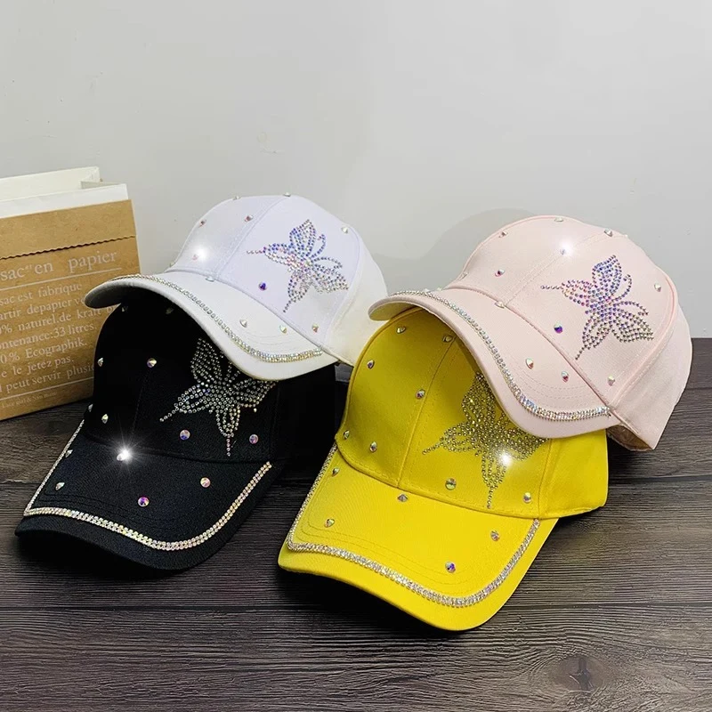 Skanto Damen Baseball Cap mit Strasssteinen Skanto
