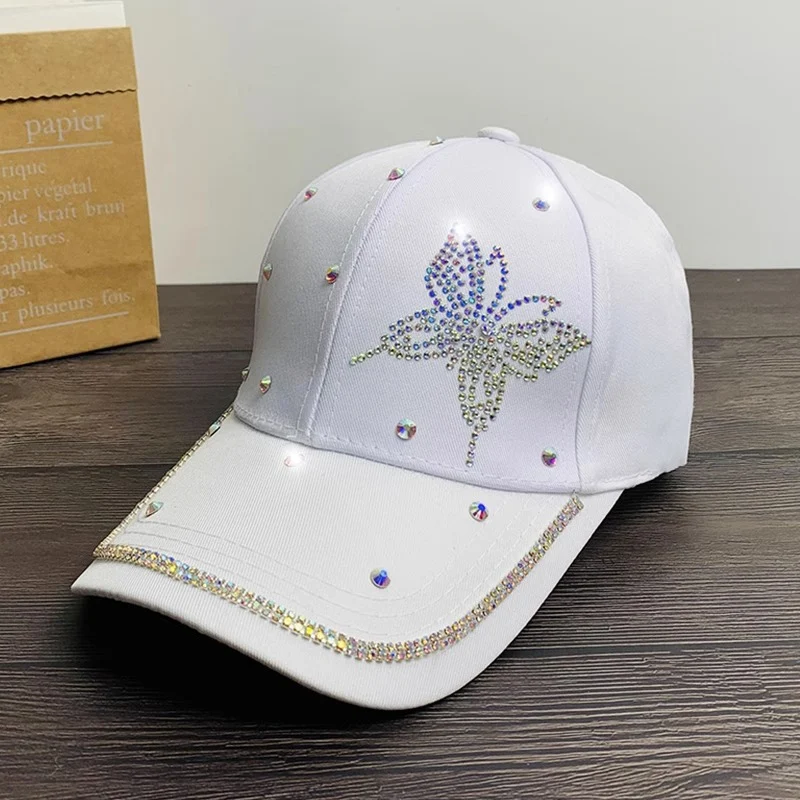 Skanto Damen Baseball Cap mit Strasssteinen Skanto