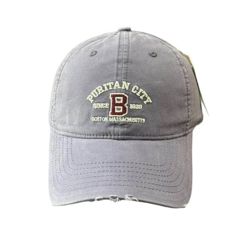Damen Vintage Distressed Baseballkappe mit Stickerei Skanto