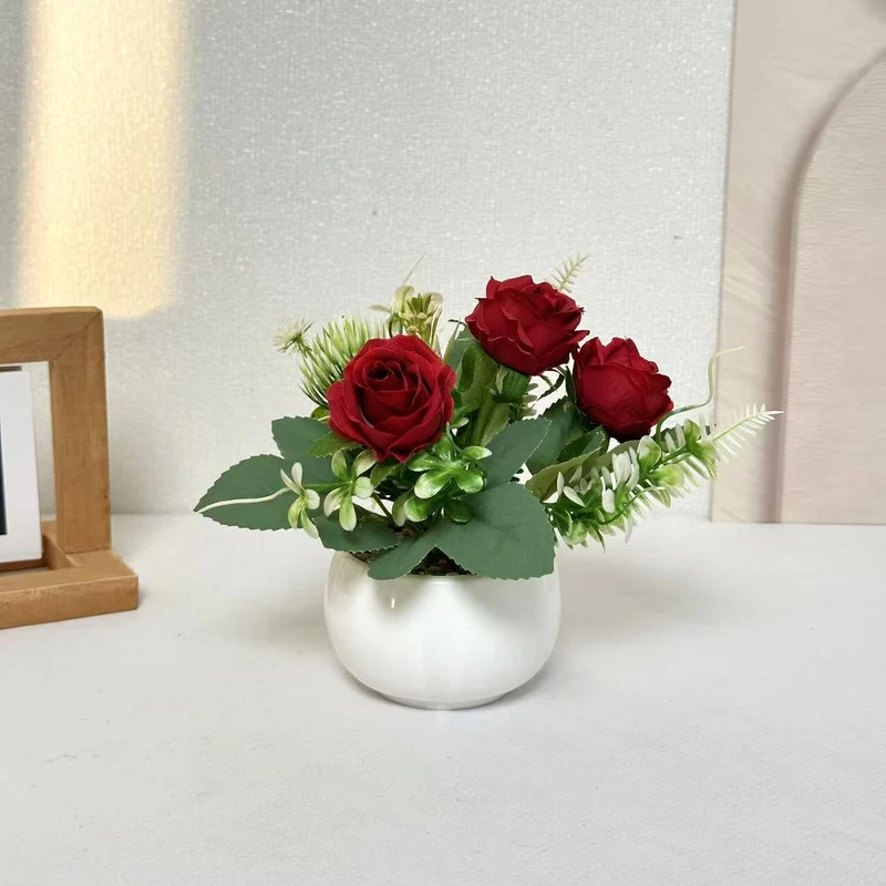 Dekorative Miniatur Blumenarrangement