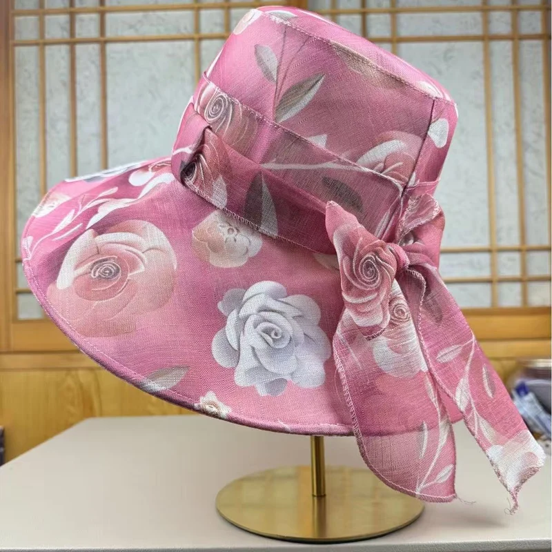 Breiter Rand Floral Sonnenhut Brehn