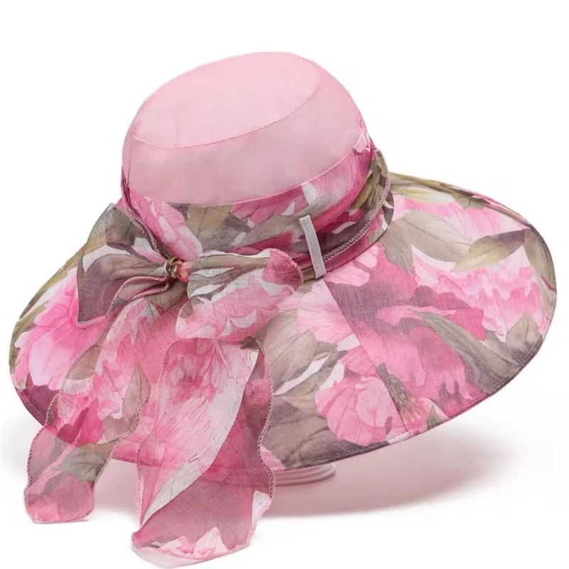 Breiter Rand Floral Sonnenhut Brehn