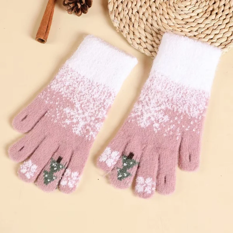 Warme Winter Gestrickte Touchscreen Handschuhe Brehn