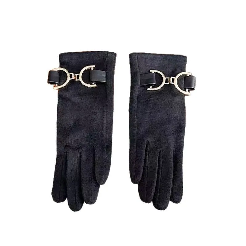 Elegante Modehandschuhe mit dekorativem Schnallenverschluss Brehn