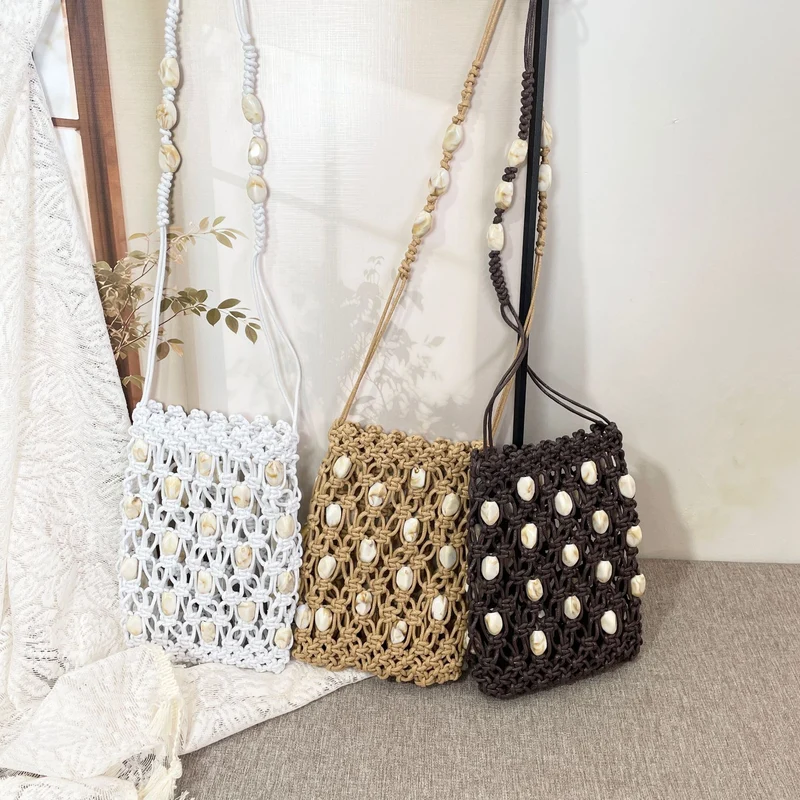 Makramee-Smartphone-Tasche Skanto