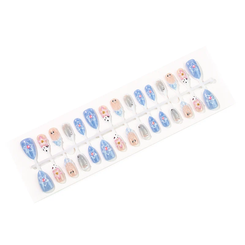 Dekoratives Floral Press-On Nagelkunst Set Brehn 1790636555