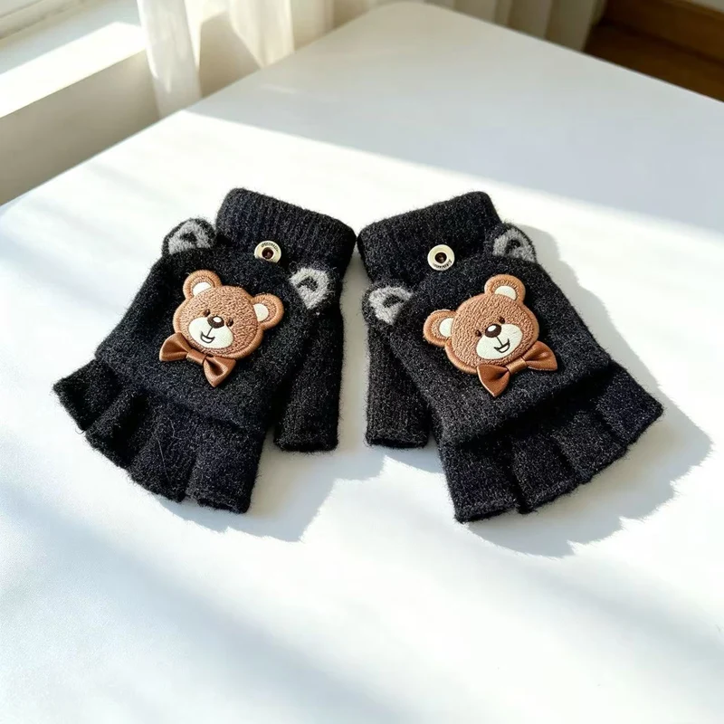 Niedliche bärenmotivierte Handgelenkfreies Handschuhe Brehn
