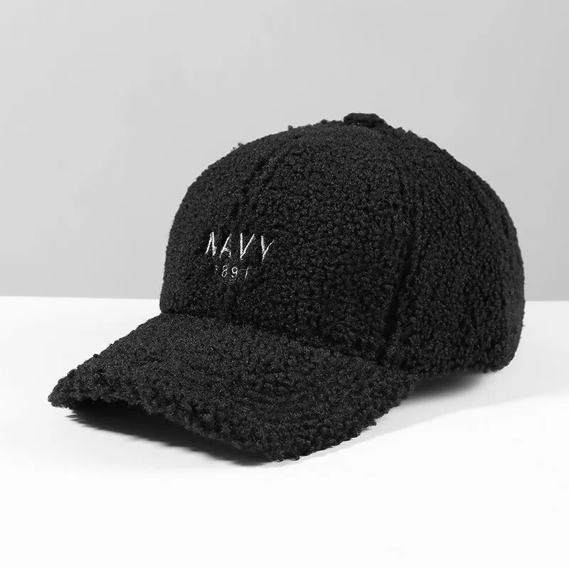 Damen Flauschige Sherpa-Baseballkappe Skanto