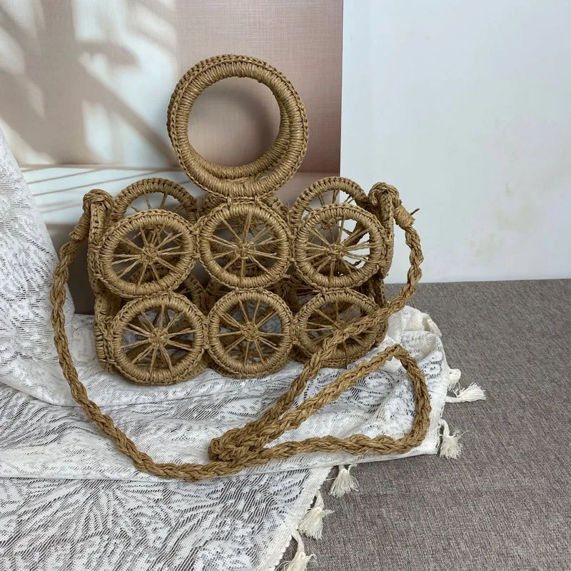 Korbtasche mit einzigartigem Raddesign Skanto