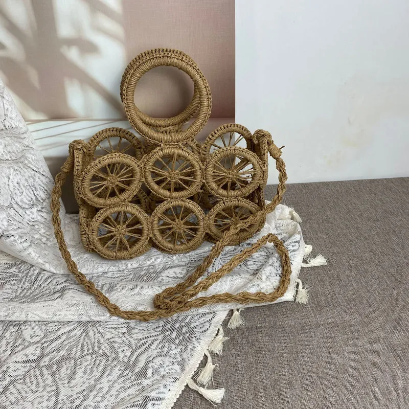 Korbtasche mit einzigartigem Raddesign Skanto