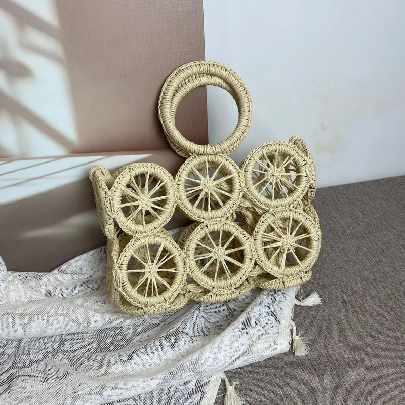 Korbtasche mit einzigartigem Raddesign Skanto