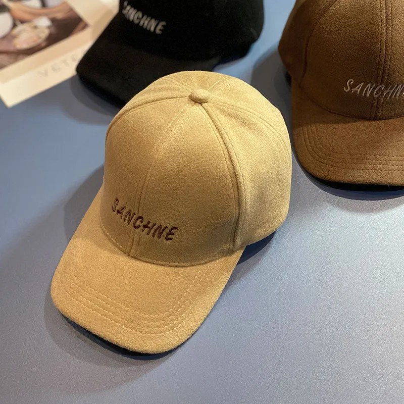 Damen Bestickte Woll-Baseballkappe Skanto