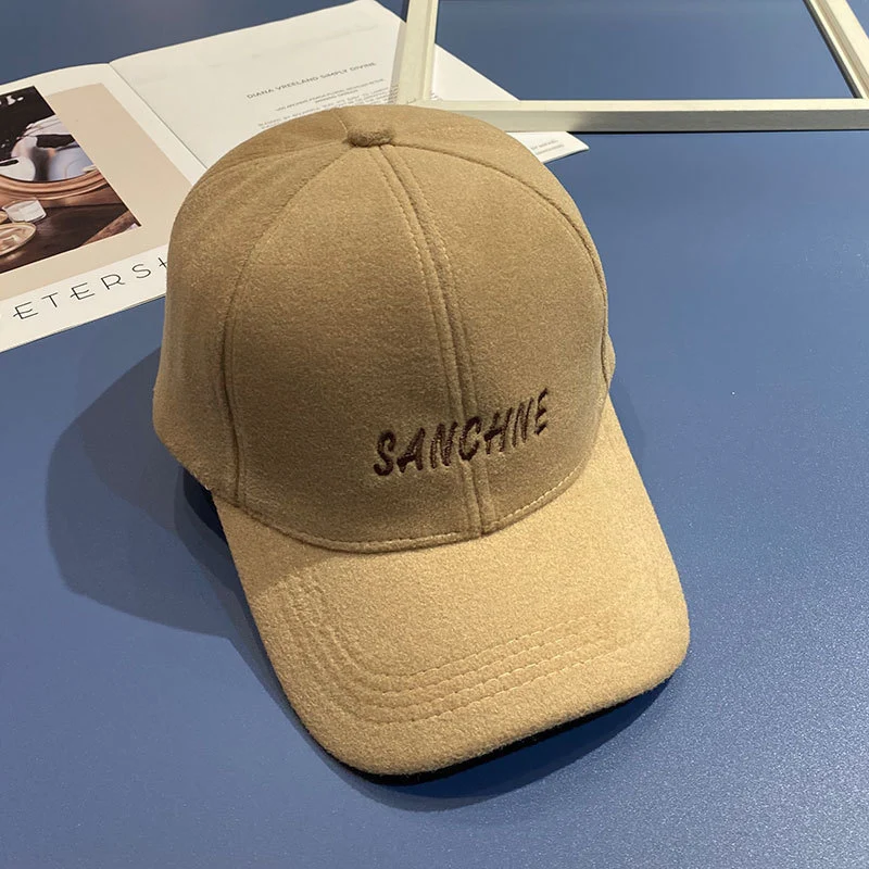 Damen Bestickte Woll-Baseballkappe Skanto