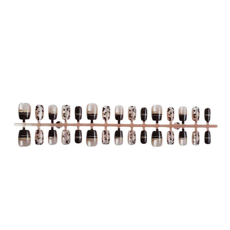 Zeitgenössisches Muster Druck-Nagelkunst-Set Brehn